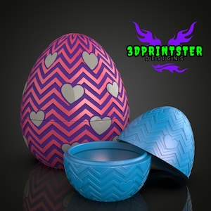 Archivo STL de huevo de dragón de Hearthatch, descarga digital para impresión 3D, cosplay, regalo y decoración.