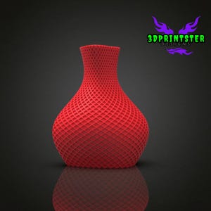 Twin Stripe Vase STL File for 3D Printing | Perfect Gift for Home Decor & Craft Lovers