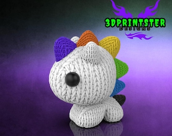 Knitted Snuggle Punk 3D Model | STL Digital Download
