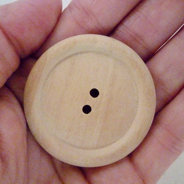 Wood Buttons - Etsy