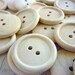 One Inch Round Wood Buttons, 25mm - Etsy