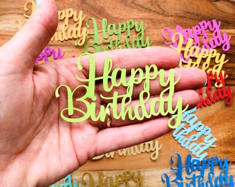 Happy Birthday, Die Cuts | Card Making | Scrapbooking