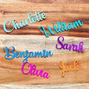 Nom personnalisé, éléments prédécoupés, découpes | Personnalisé | Fabrication de cartes | Scrapbooking