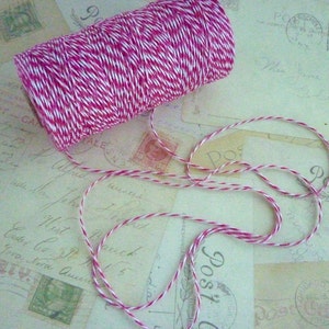 Bakers Twine Bright Pink 10m image 2