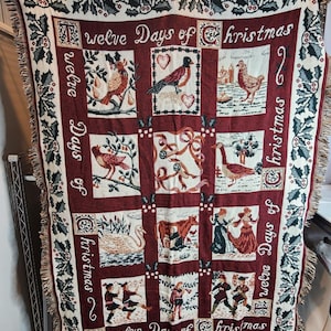 Vintage Goodwin Weavers Blanket - Etsy