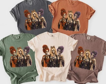 Gothic Skeleton Halloween Shirt, Day of the Dead T-shirt, Dia de los Muertos Tee , Halloween Sweatshirt, Calavera T-shirt