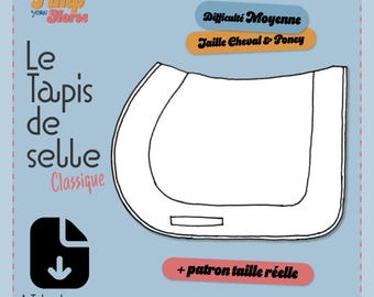 Classic Saddle Pad pattern