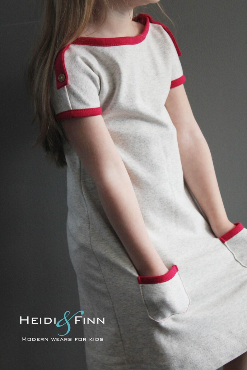 Playday Dress PDF Pattern and Tutorial 12m-12 EASY SEW Tunic - Etsy