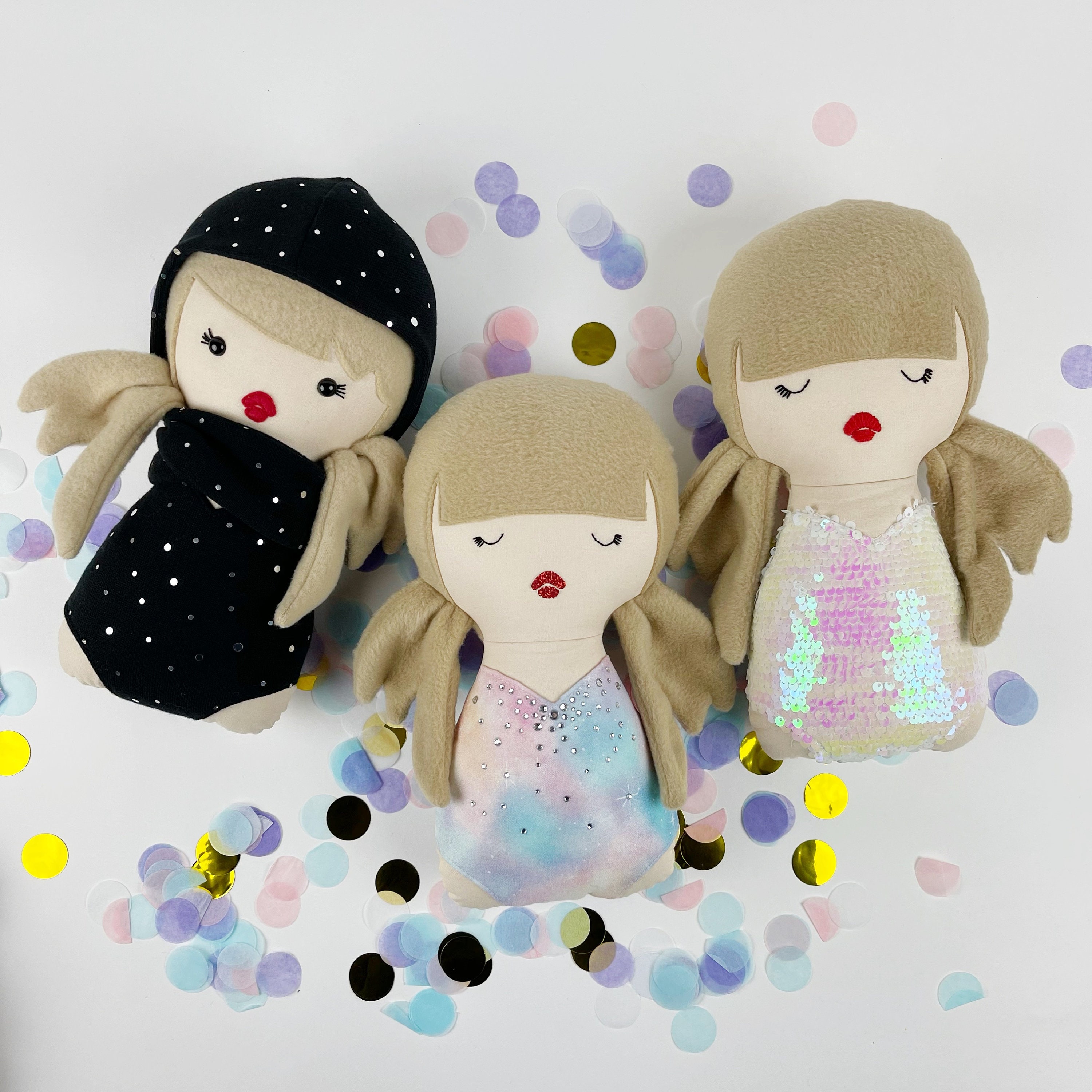 Taylor doll pattern, cuddle doll pattern, sewing pattern, soft doll pattern, pdf sewing pattern, toy pattern, plush doll pattern, doll pdf