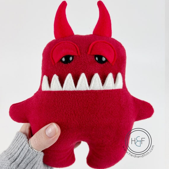 Monster Sewing Pattern, Monster Plush Toy, Mini Monster PDF