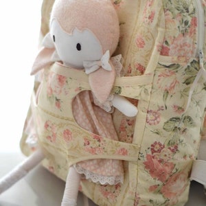 Mini Pals Carry me backpack, backpack sewing pattern, messesnger bag sewing pattern, doll carrier sewing pattern, doll pdf sewing pattern image 9