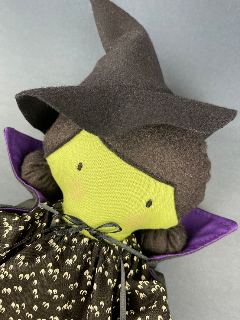 Mini Pal Halloween Dolls Doll Sewing Pattern Pdf Sewing Etsy