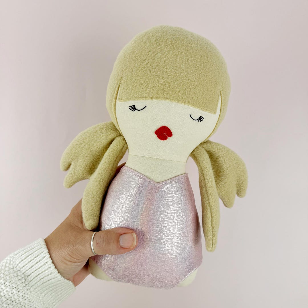 Handmade Cuddle Doll, READY TO SHIP Gift, Swift Doll, Gift for Child ...