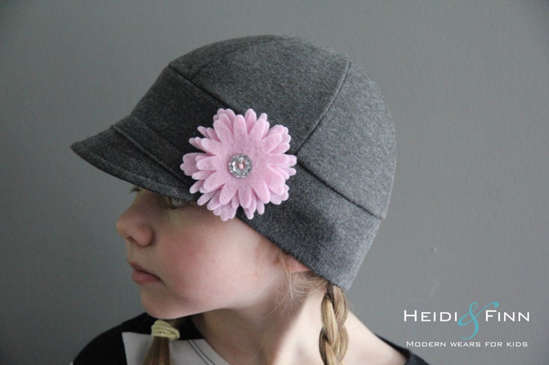 Downtown Hat pattern, hat sewing pattern, sunhat pattern, baseball hat pattern, swim hat sewing pattern, sunhat pdf pattern, hat for child image 7