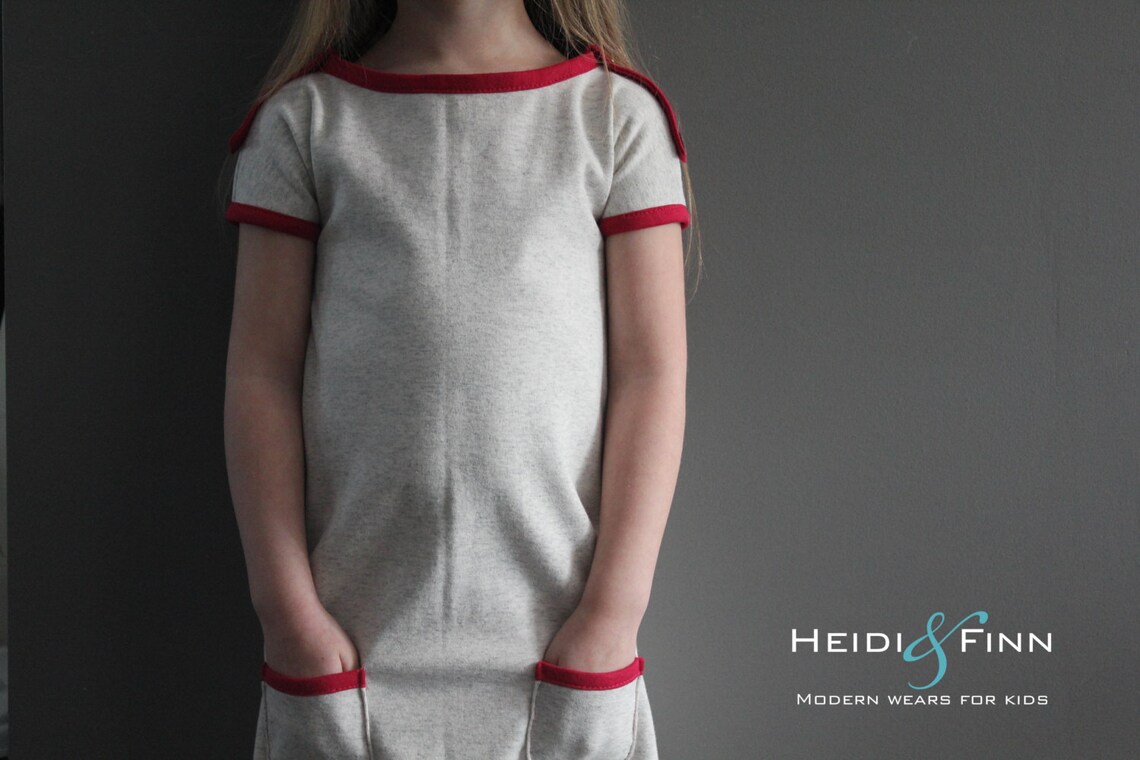 Playday Dress PDF Pattern and Tutorial 12m-12 EASY SEW Tunic - Etsy