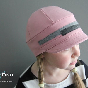Downtown Hat pattern, hat sewing pattern, sunhat pattern, baseball hat pattern, swim hat sewing pattern, sunhat pdf pattern, hat for child image 8