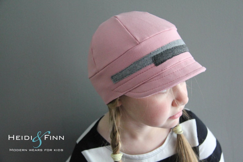 Downtown Hat pattern, hat sewing pattern, sunhat pattern, baseball hat pattern, swim hat sewing pattern, sunhat pdf pattern, hat for child image 8