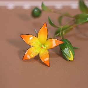 Zelda Sunflower Handmade Prop Tears of the Kingdom TotK Gaming Accessory Pastel Watercolor BOTW UV Coating for Durability Gamer Vday Gift