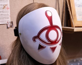 Máscara del Clan Yiga de Zelda, accesorio de cosplay de Zelda, tocado hecho a mano, ajuste cómodo para gamers, fans de Link de TotK y BOTW, regalos para enamorados en San Valentín