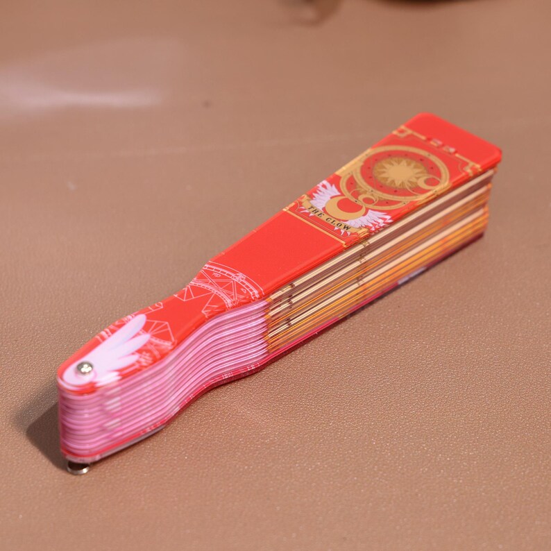 Cardcaptor Sakura Card Fan Double-sided, Clear Card, Magical Clow Girl ...