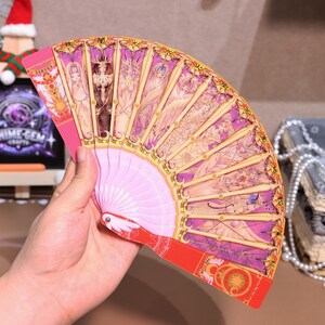 Cardcaptor Sakura Card Fan Double-sided, Clear Card, Magical Clow Girl ...