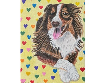 Leo The Handsome Dog | Matte Canvas, Stretched, 0.75"