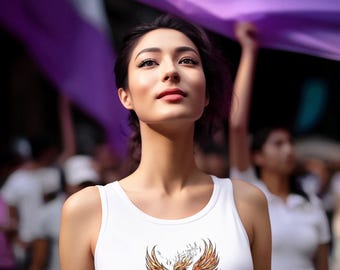 Phoenix Rising Racerback Tank: Mythisches Wiedergeburtsgeschenk