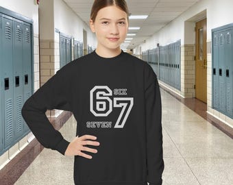 67 Six Seven Youth Sweater, Teen Winter Pullover
