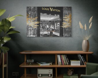 Louis Vuitton アートパネル インテリア Fashion Wall Decor Louis Vuitton Store - Etsy