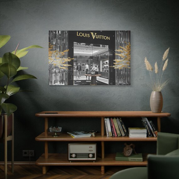 Fashion Wall Decor Louis Vuitton Store - Etsy