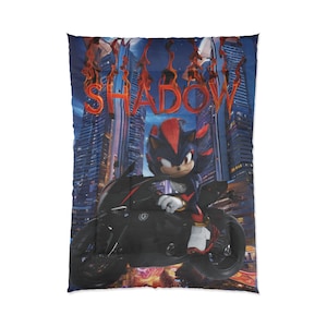 Shadow the Hedgehog Comforter: Sonic Movie Kids Bedding
