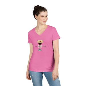 Espresso Martini V-Neck Shirt: Tini Time Cocktail Lover Tee