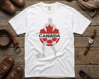 Canada Soccer Team T-Shirt, Unisex Fan Tee, Oh Canada Pride