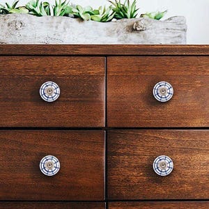 Pack of 10 Ceramic Drawer knobs Handmade Blue and white Drawer Knobs Drawer Pulls Cabinet handles Multi color Cabinet knobs, Best Home Decor