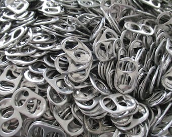 500+ Aluminum Pop Tops / Pull Tabs From Soda Cans