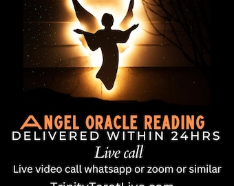 Vídeo grabado de lectura de tarot y oráculo angelical de 20 minutos