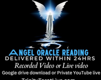 Vídeo grabado de lectura de tarot y oráculo angelical de 15 minutos