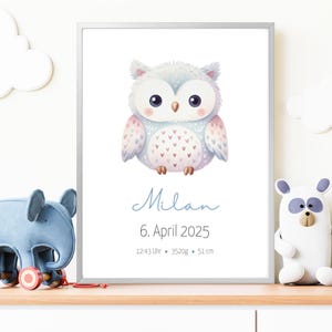 Regalo personalizado para nacimiento, tablero de nacimiento, póster de nacimiento, anuncio de nacimiento, foto de nacimiento, regalo de nacimiento, bautismo, recién nacido, bebé