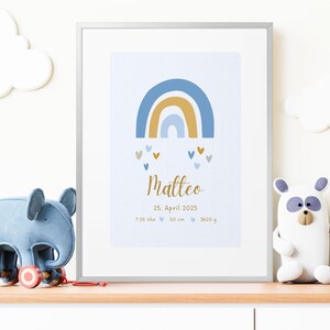 Regalo personalizado para nacimiento, tablero de nacimiento, póster de nacimiento, anuncio de nacimiento, foto de nacimiento, regalo de nacimiento, bautismo, recién nacido, bebé