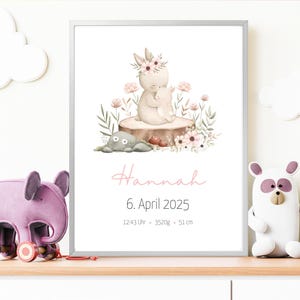 Regalo personalizado para nacimiento, tablero de nacimiento, póster de nacimiento, anuncio de nacimiento, foto de nacimiento, regalo de nacimiento, bautismo, recién nacido, bebé