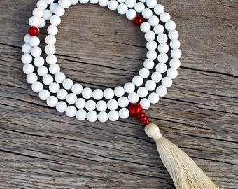 Shell Mother Of Pearl Mala