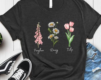 Subtle FDT Shirt, Anti Donald Trump Shirt, Floral FDT Gift, Flower Anti Trump Shirt, Anti MAGA Shirts, Political Tee, Feminist Shirt.