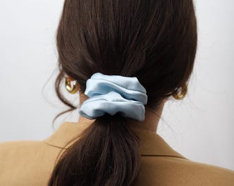 Silk Hair Tie – Luxury Scrunchie Gift for Women, Gentle Hair Ties