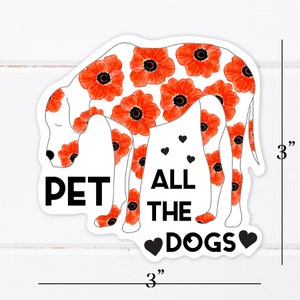 Pet All the Dogs Sticker image 3