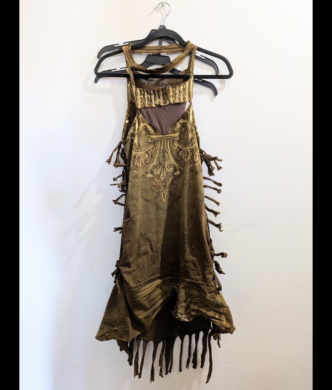 Brown Y2k Dress - Etsy