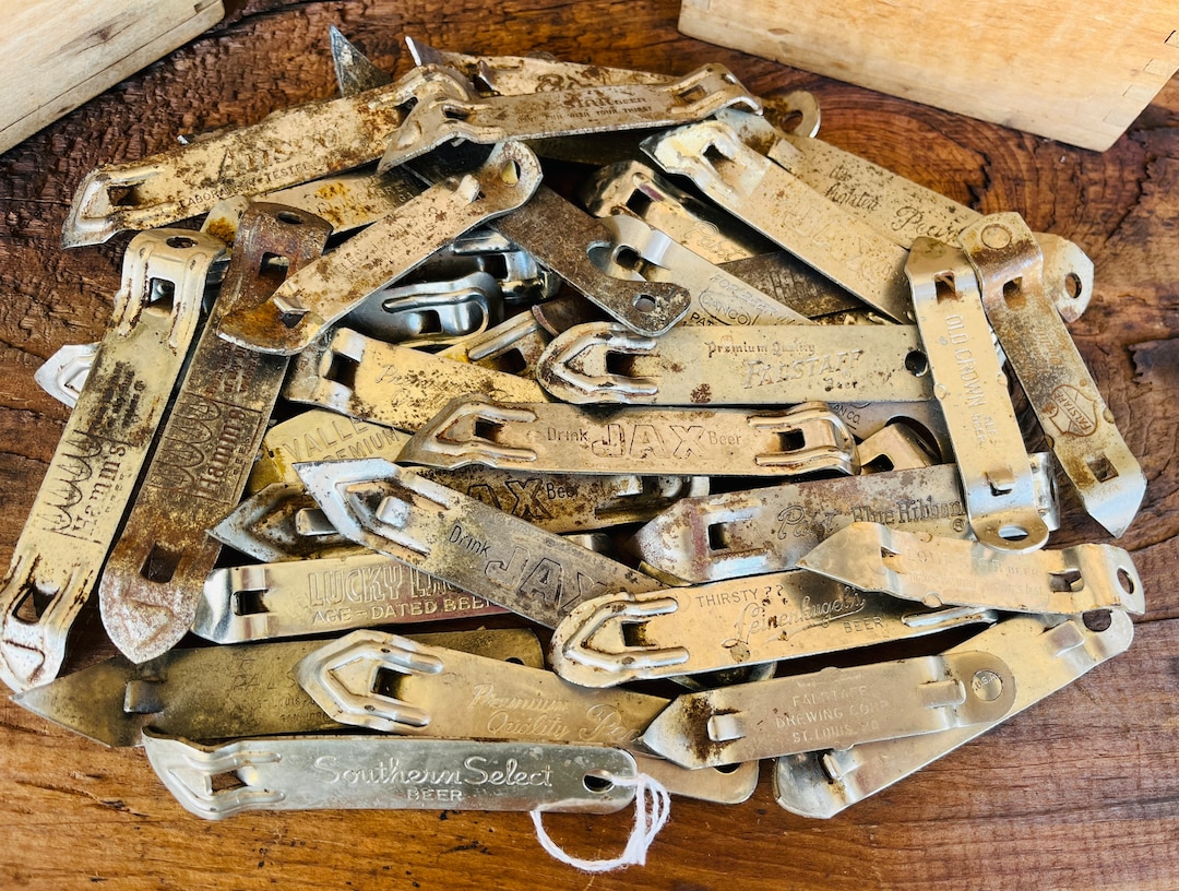 Metal Can Openers, Vintage, Beer Cans, Assorted Etsy
