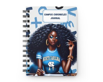 North Carolina College Journal | Campus Chronicles Spiral Notebook