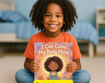 Kids Mindfulness Storybook | Anxiety & Calm, Ages 4-7 (Digital PDF)