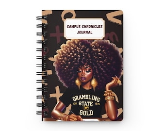 Afro College Girl Journal | Grambling State Pride, Campus Life