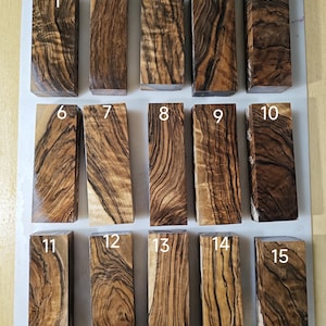 Turkish Walnut Burl (Raw - not stabilized)  for knifehandle handles , diy projects, woodturning and wood projects.  - D